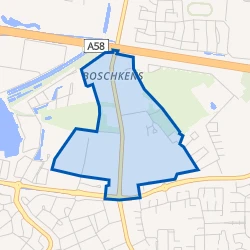 Kaart van Tilburgseweg