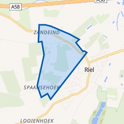Kaart van Spaansehoek