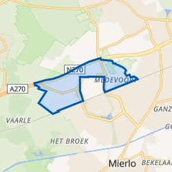 Kaart van Kranenbroek