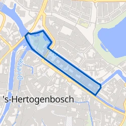 Kaart van Binnenstad noord