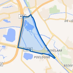 Kaartje van Bedrijvenpark De Brand
