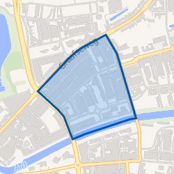 Kaart van Graafsebuurt zuid