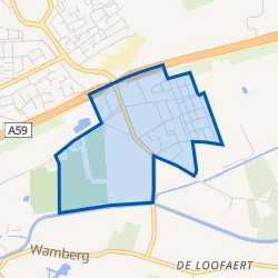 Kaart van Maliskamp oost