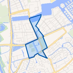 Kaart van Vlietdijk