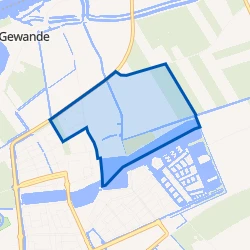 Kaart van Landelijk gebied De Groote Wielen