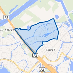 Kaart van Maasakker