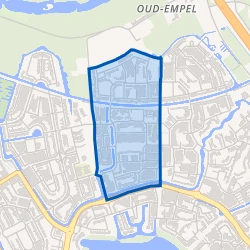 Kaart van De Staatsliedenbuurt