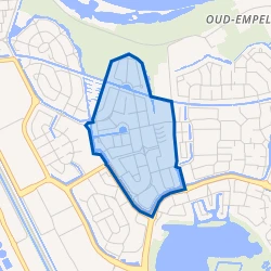 Kaart van Het Zilverpark