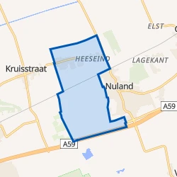 Kaart van Heeseind
