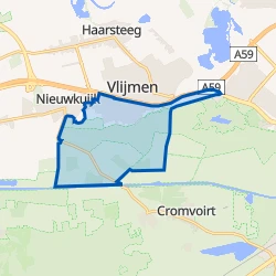 Kaart van Vliedberg