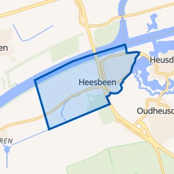 Kaart van Heesbeen