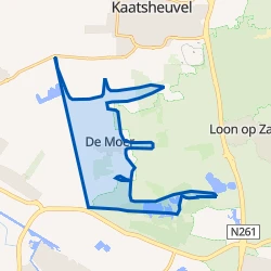 Kaart van De Moer