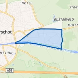 Kaart van Industrieterrein De Stad