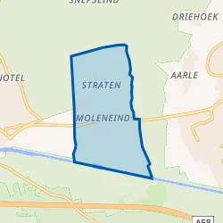 Kaart van Straten met Moleneind