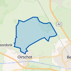 Kaart van Verspreide huizen Noord en De Mortelen