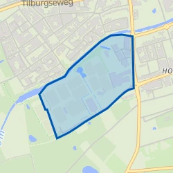Kaartje van Sportpark Den Donk