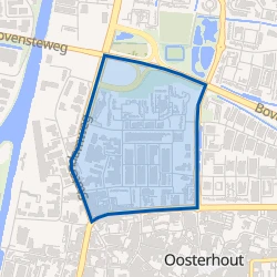 Kaart van Vogelbuurt