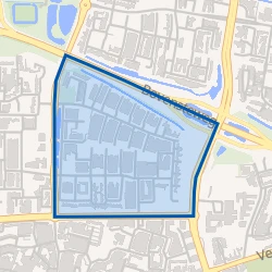 Kaart van Kastelenbuurt