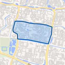 Kaart van Donkenbuurt