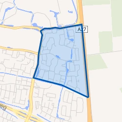 Kaart van Schildersbuurt