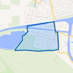 Kaart van Vrachelen-Zuidwest