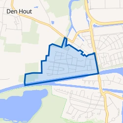 Kaart van Vrachelen-Noordwest