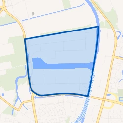 Kaartje van Industrieterrein Weststad-Zuid