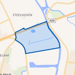 Kaartje van Industrieterrein Weststad-Noord