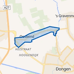 Kaart van Oosteind
