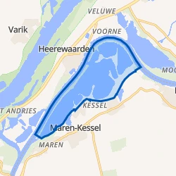 Kaartje van De Lithse Ham