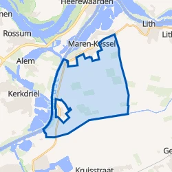 Kaart van Buitengebied het Laag Heemaal