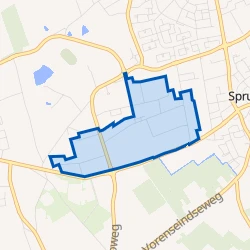 Kaart van Bedrijventerrein De Nijverhei