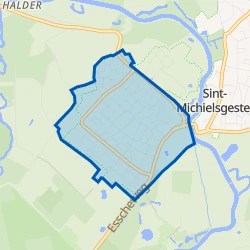 Kaart van Theereheide