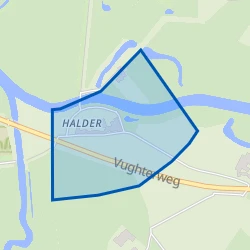 Kaart van Halder