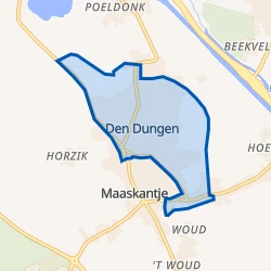 Kaart van Den Dungen