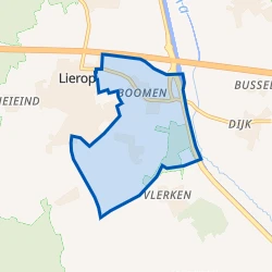 Kaart van Boomen