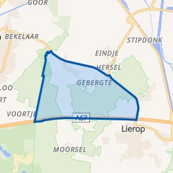 Kaart van Gebergte