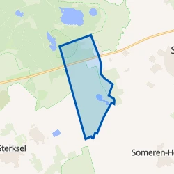 Kaartje van Somerense Heide