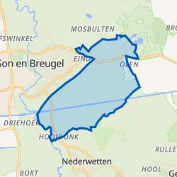 Kaart van Verspreide huizen Breugel