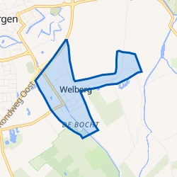 Kaart van Welberg