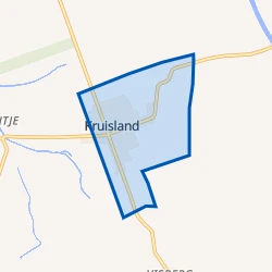 Kaart van Kruisland