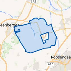 Kaart van Kruislandse polders