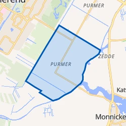 Kaart van De Purmer
