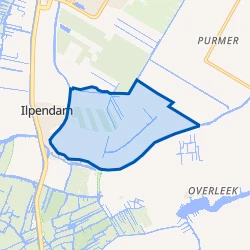 Kaart van De Purmer