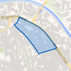 Kaart van Hoefstraat Noord