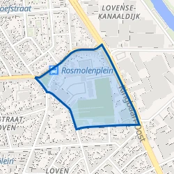 Kaart van Rosmolen