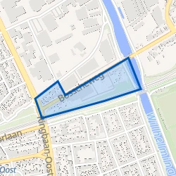 Kaart van Kanaalzone Bosscheweg