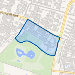 Kaart van Kleurenbuurt Zuid