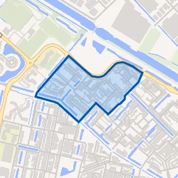 Kaart van Gesworen Hoek West