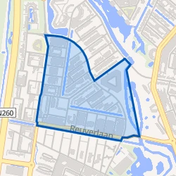 Kaart van Dalem Noord II